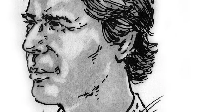 Artist's rendition of the prophet Ezra.