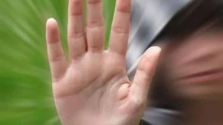 confrontational gesture