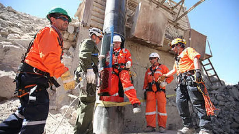 Remembering the Chilean Miners Rescue: Happy Endings and Deeper Meanings Photo from rescue