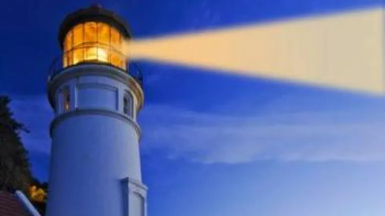 Lighthouse with light shining in dark - Right Values: Light in an Age of Confusi