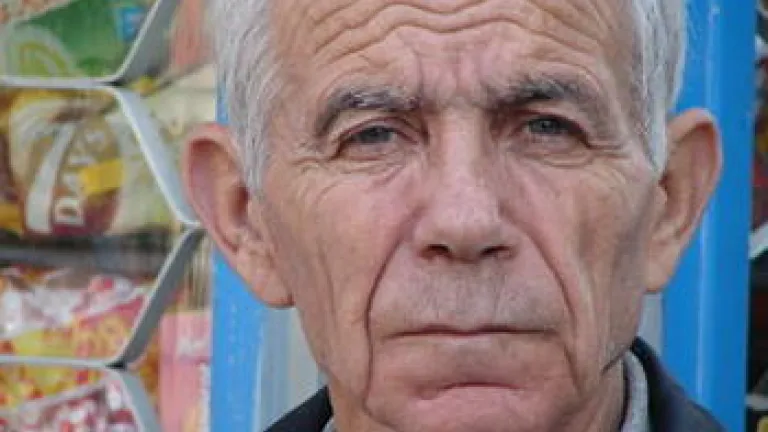 Showing Respect to the Elderly: Why Should Experience Get Penalized? An elderly man looking at the camera.