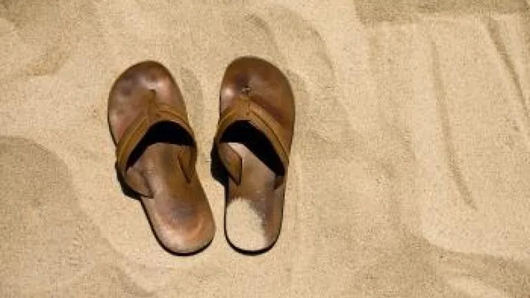 "Take Your Sandals Off"--Why?