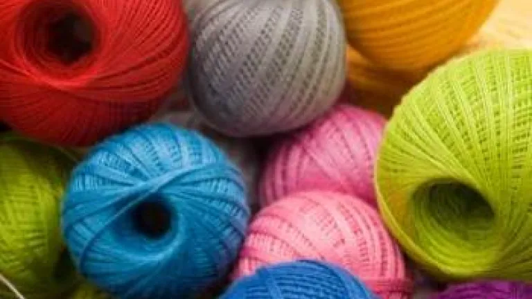 bright colored yarn - The Christian Woman: An Act of Kindness