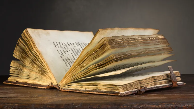 The medieval Sabbath-keepers in Transylvania realized that the Sabbath is a biblical key to unlocking the mystery of the coming Kingdom of God on earth with Jesus Christ as Lord. An old looking Bible.