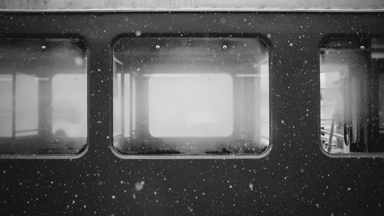 The way to see clearly through the delusion is to start living God’s way of life as described in the Bible. Foggy windows of a commuter train
