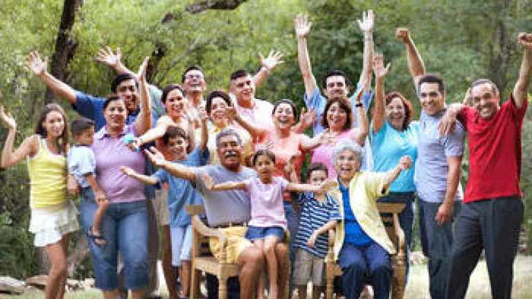 The Ultimate Purpose of the Family A family photo of many family members.