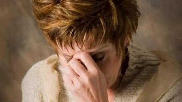 Too Deep for Tears Woman with head down - Too Deep for Tears