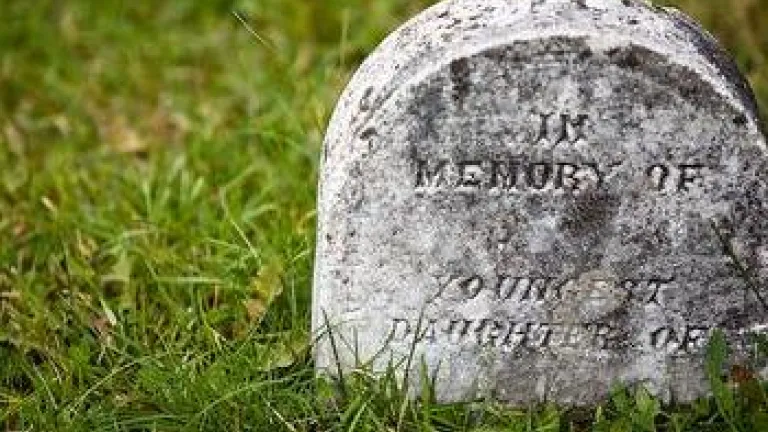 What Memory or Legacy Will You Leave Behind? An old tomb stone.