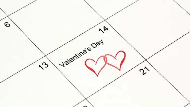 Where did Valentine's Day come from? Is it wrong for a Christian to celebrate it? Valentine's Day on February 14 calendar.
