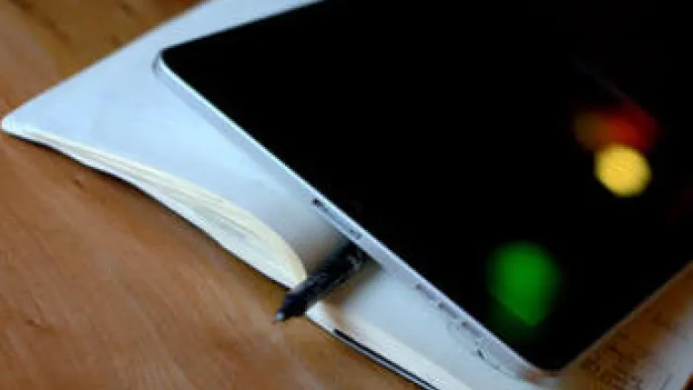 'YouVersion,' Doubt and Belief ipad and notebook