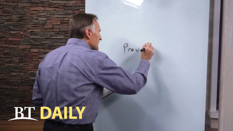 BT Daily: Beware the School of Hard Knocks!