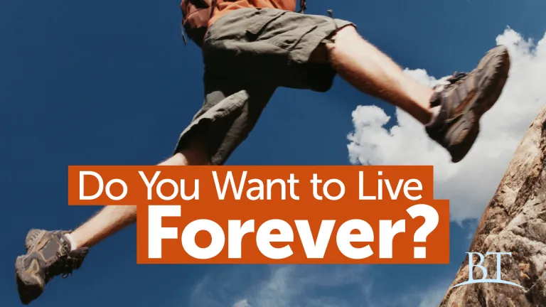 Do You Want to Live Forever? Do You Want to Live Forever?
