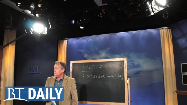 BT Daily -- Haggai, Part 2: "I am with you"