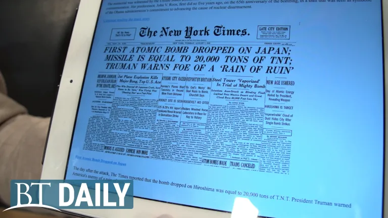 BT Daily -- Hiroshima - 70 Years Later