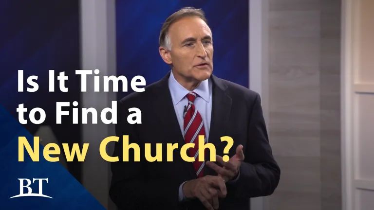 Beyond Today -- Is It Time to Find a New Church?
