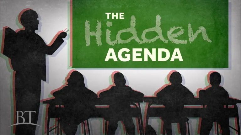 Beyond Today -- The Hidden Agenda