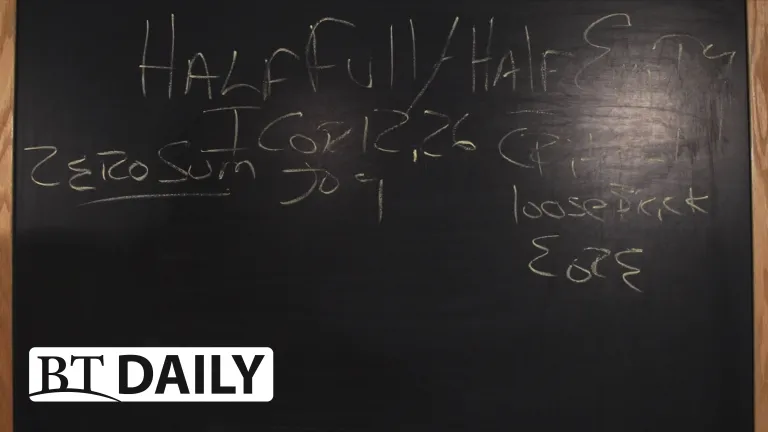 BT Daily: Your Life, Part 1: Half-full or Half-empty?