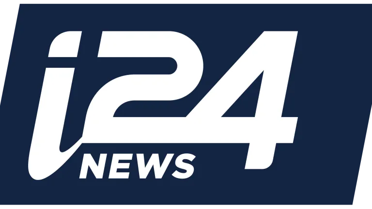 This is a graphic of the i24 News logo