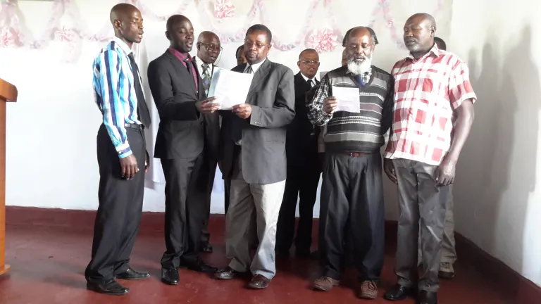 Feast of Tabernacles site in Mere, Kenya.