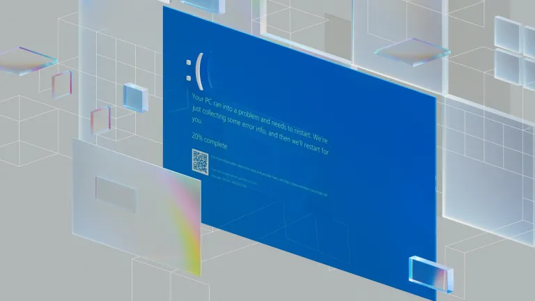 Microsoft’s Blue Screen of Death made a comeback in July 2024 with a CrowdStrike outage, proving once again that computers can still make us vulnerable. Microsoft blue screen of death graphic.