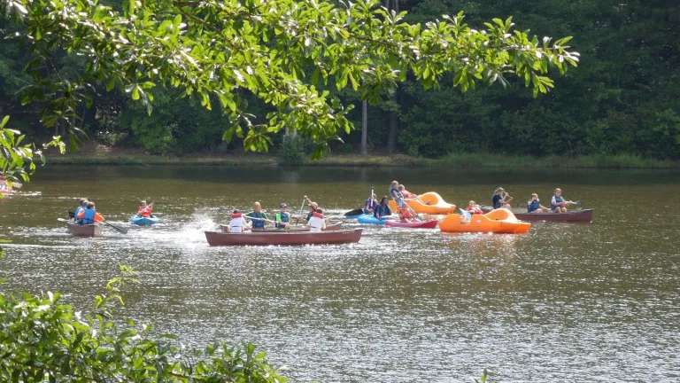 Camp Woodland Canoeing