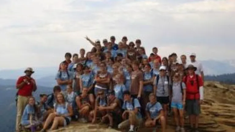 Campers "Learn It, Live It and Love It" at Hye Sierra