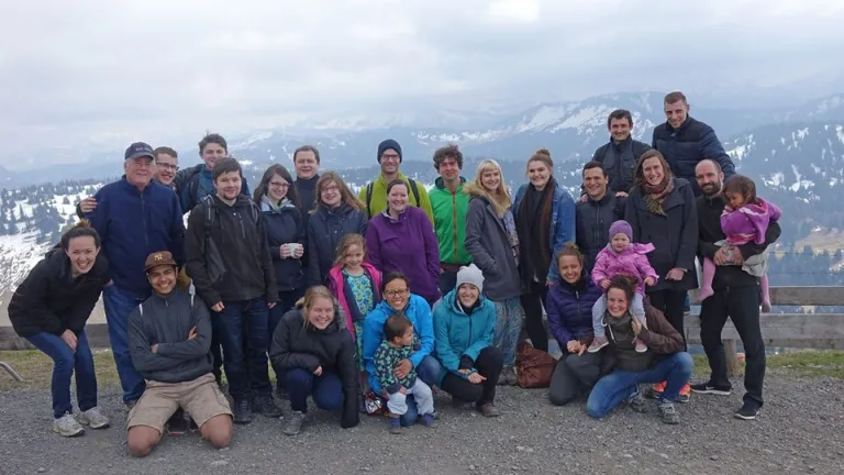 Group shot of those who attended the weekend.