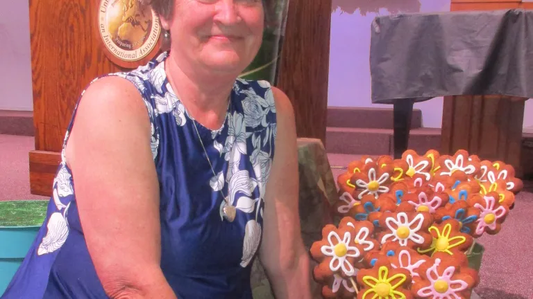 Karen Lewis of the Garden Grove, California, congregation.