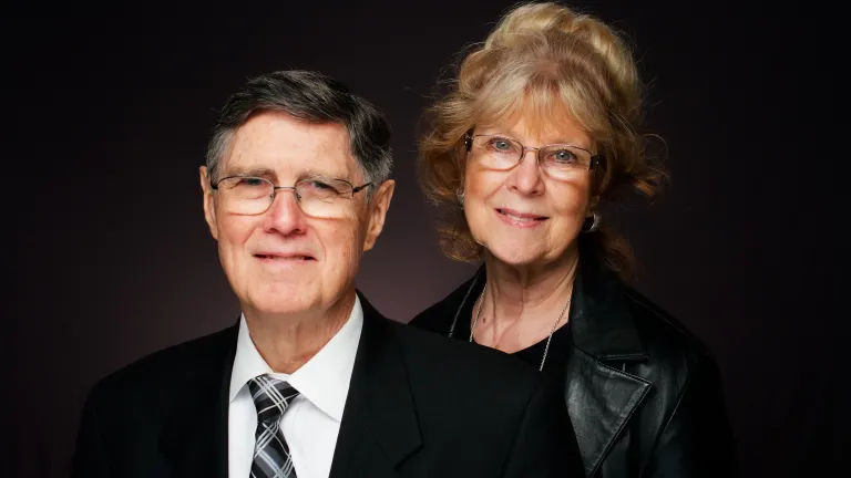 A photo of Vernon and DeLee Hargrove.