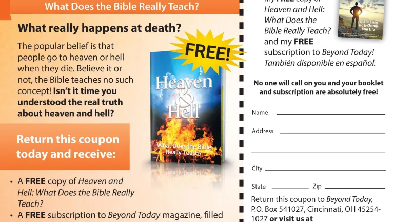 Huge Print Advertising Campaign United Church Of God