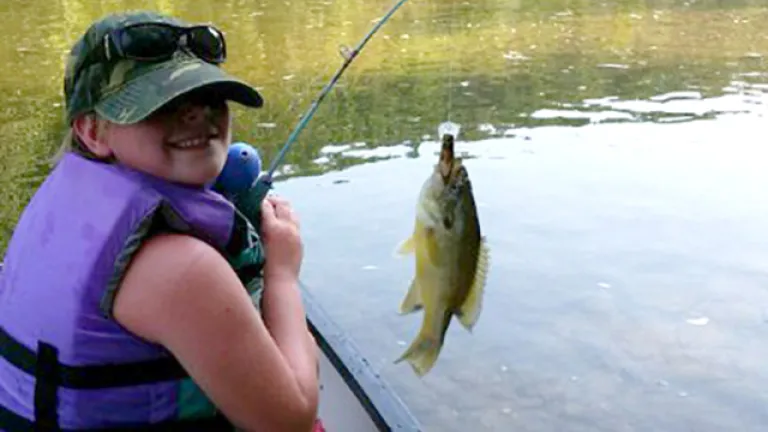 A member of the Little Rock, Arkansas, congregation enjoying some fishing!