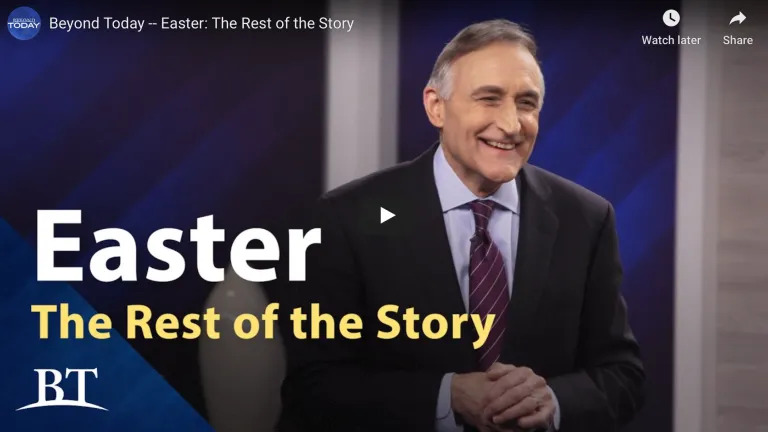 This is a graphic of the TV Program, Easter the rest of the story.