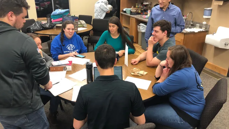 Activities at the Northwest Young Adults Enrichment weekend.