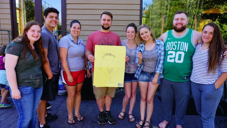 A few who attended the Northwest young adults weekend.