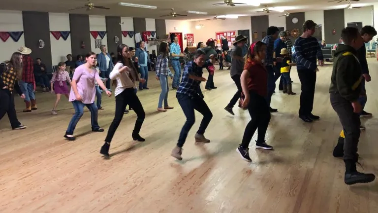 Barn dance in Rome, Georgia.