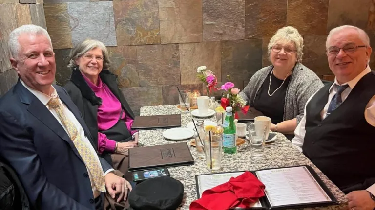 Bill Bradford, Artis Roenspies, Corinne and Galen Morrison