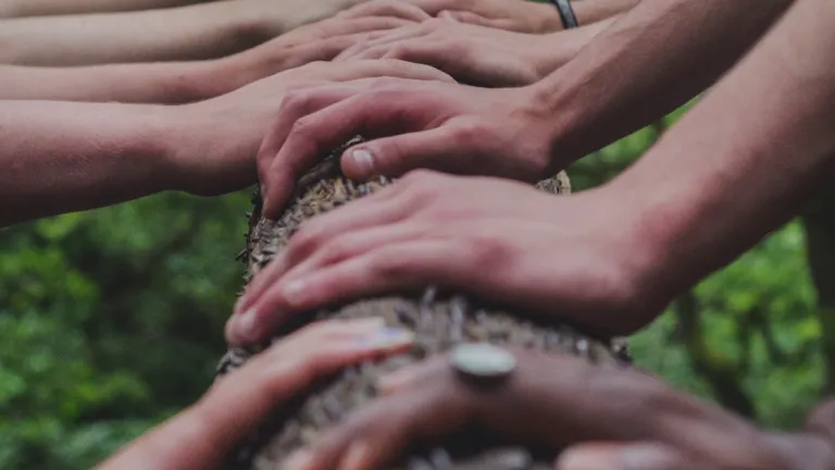 Let us spiritually bundle ourselves together under the protection of God Himself, where the devil does not have a chance to harm.