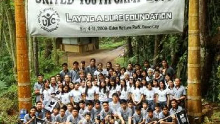 Philippine Campers Strengthen Their Faith by "Laying a Sure Foundation"