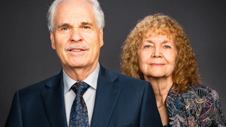 A photo of UCG president Rick Shabi and his wife, Deborah.