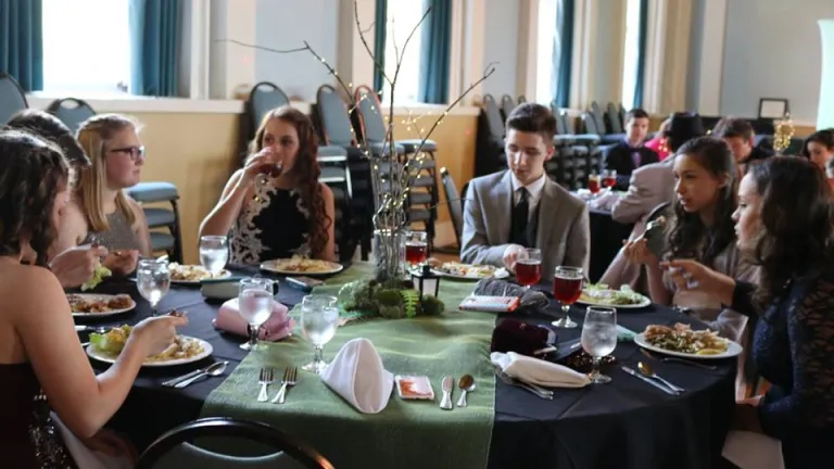 Teens at last year’s Southeast Regional Formal.