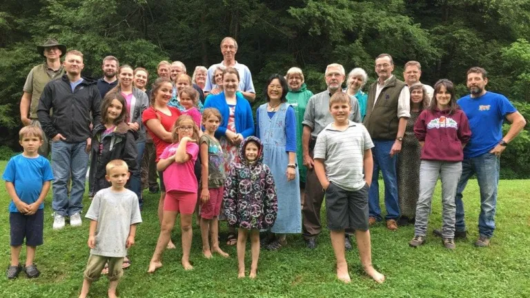 Members who attended Troyer's Hollow this summer.