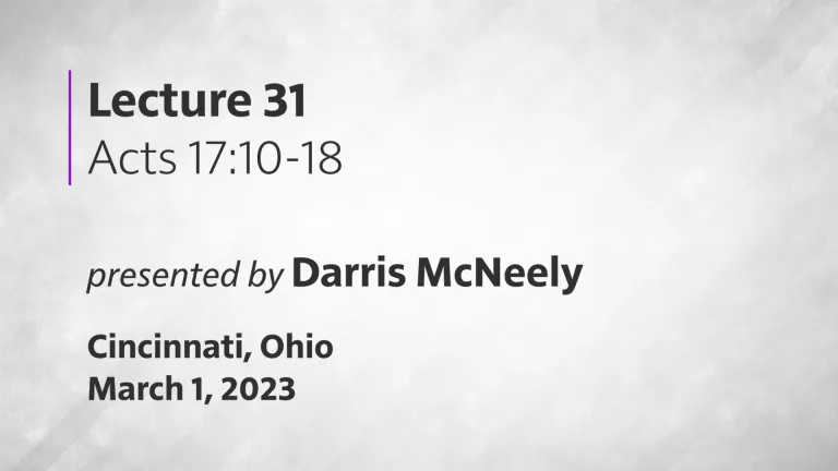 Acts of the Apostles: 31