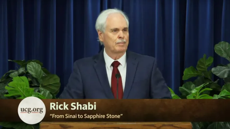 Sermon: From Sinai to Sapphire Stone