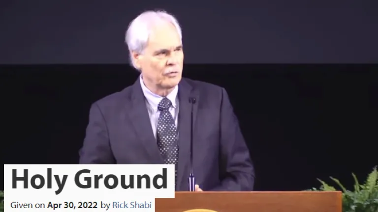 Sermon: Holy Ground