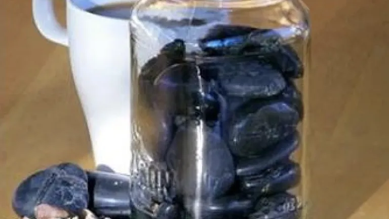 A college professor used a simple illustration to make a point about prioritization. a jar filled with stones and a cup of coffee