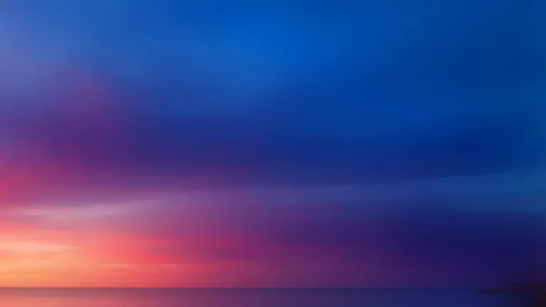 peaceful beach at sunset