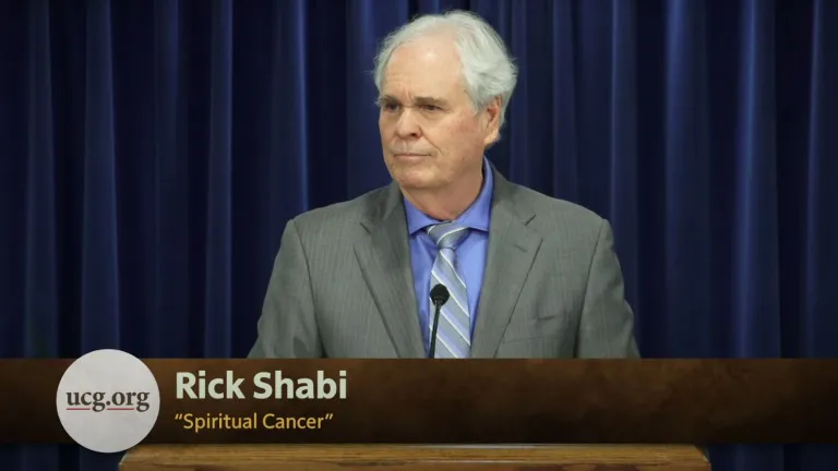 Sermon: Spiritual Cancer