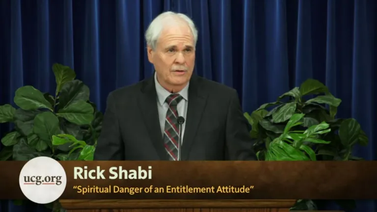 Sermon: Spiritual Danger of an Entitlement Attitude