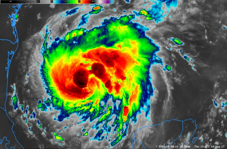 Hurricane Harvey Satellite