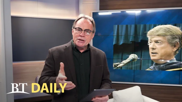 BT Daily: A Speech that Could Not Be Given Today